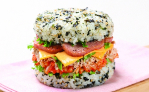 한국의 분식 밥버거