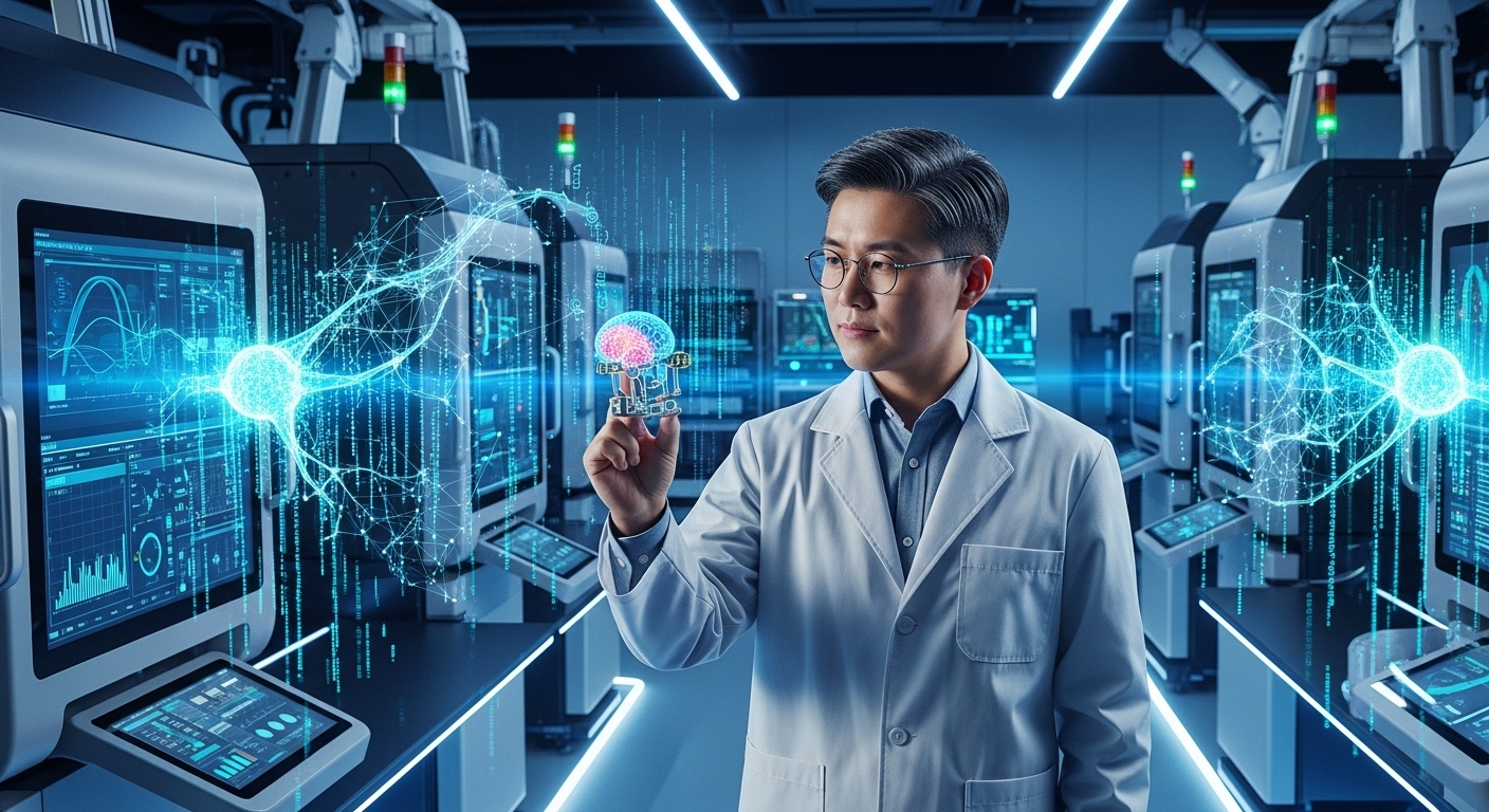 neuromorphic chip equipment and holographic neural network projections