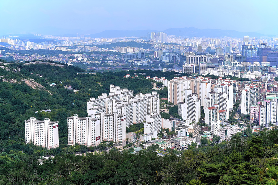 서울시내전경,서울아파트고층빌딩풍경-PhotoGuide.com