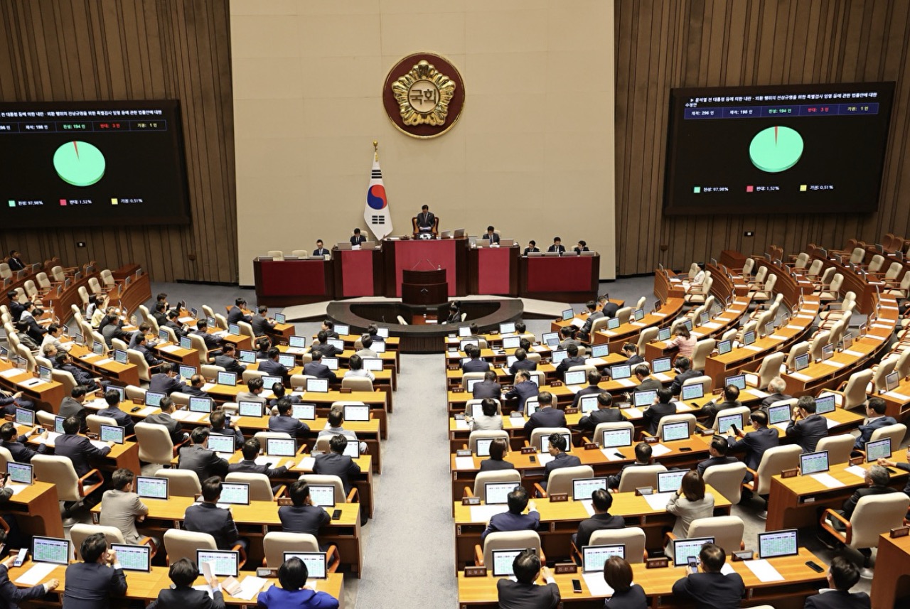 검사징계법 개정안 통과