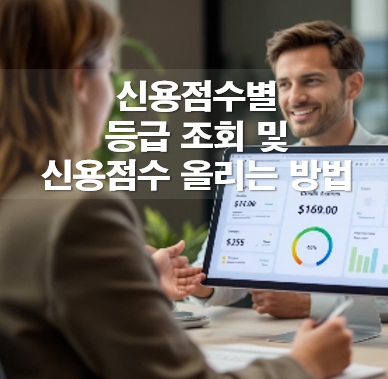 신용점수별 등급 조회 및 신용점수 올리는 방법