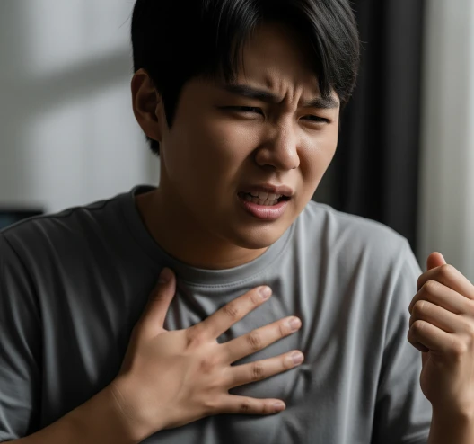 가슴 뻐근함 증상
