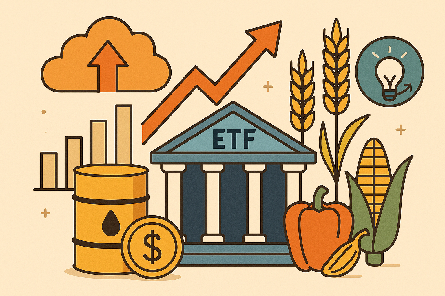 인플레이션 대비 ETF 관련 그림