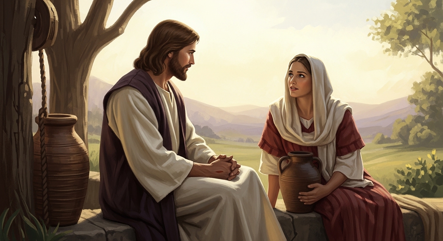 사마리아 우물가의 여인