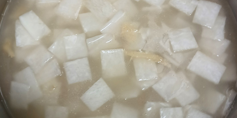 국물 끓이기