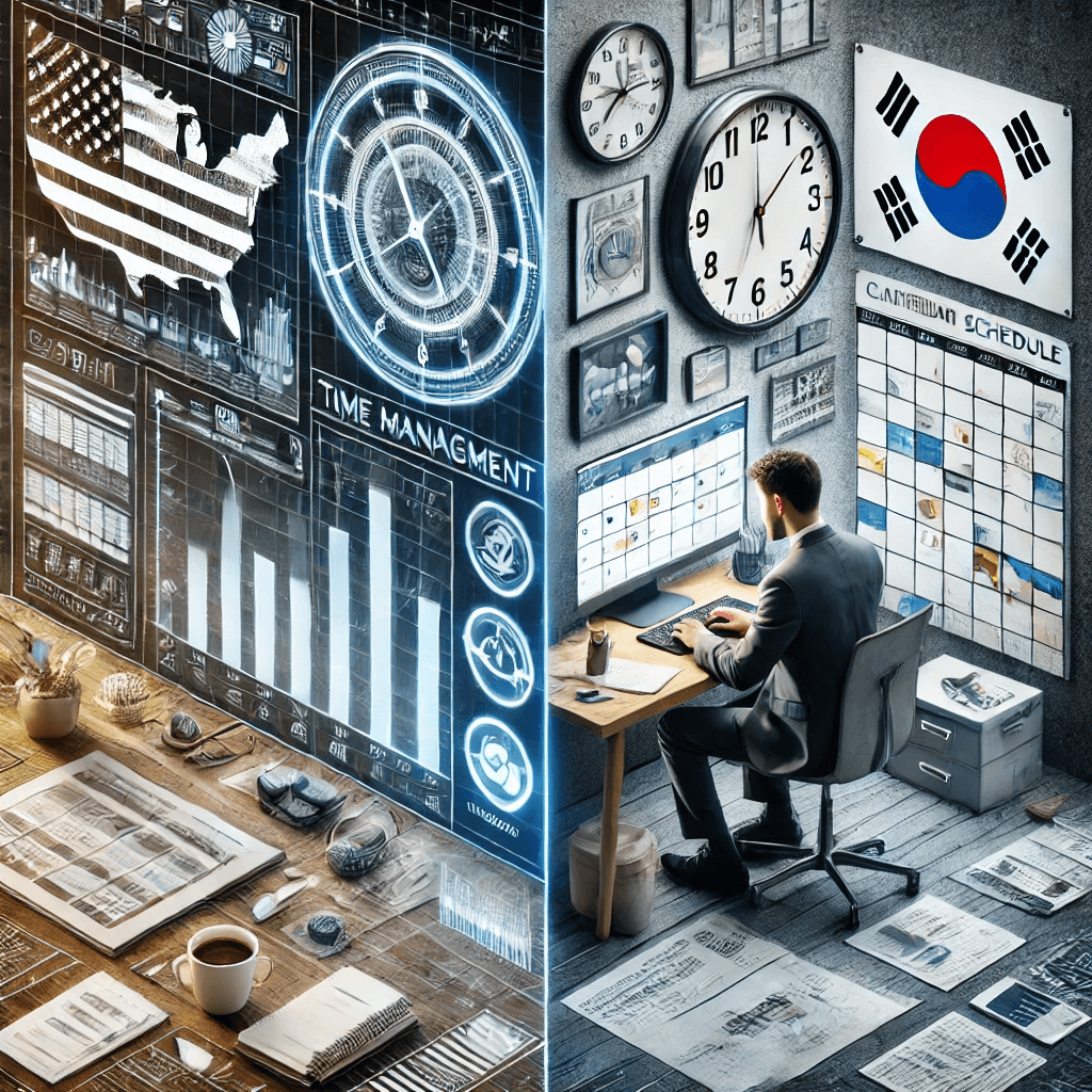 미국 vs 한국: 성공한 사람들의 시간 관리 차이점