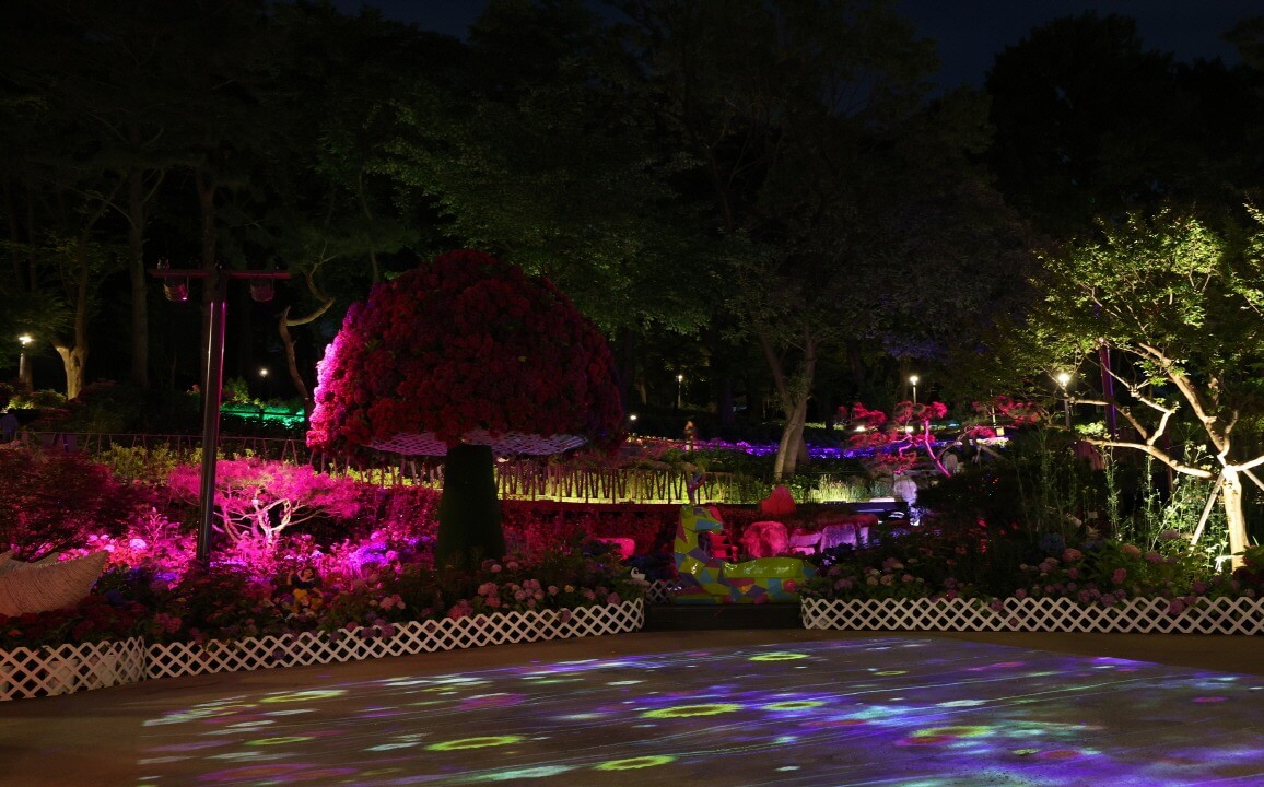 서울 노원 초안산 수국동산