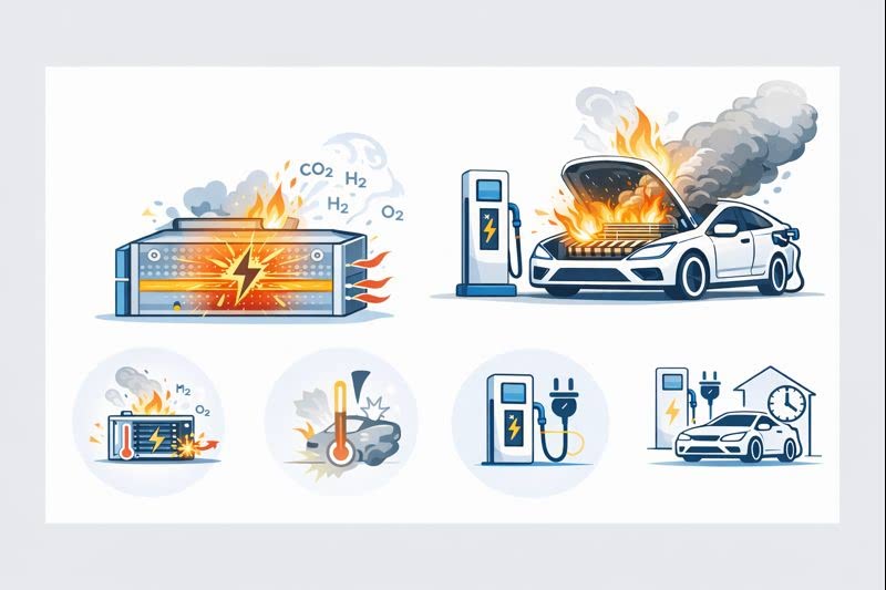 전기차 화재는 왜 반복되는가? 구조적 원인과 실제 오해 풀이