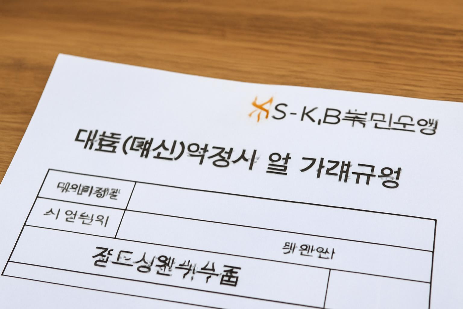 국민은행 주택담보대출 중도상환수수료