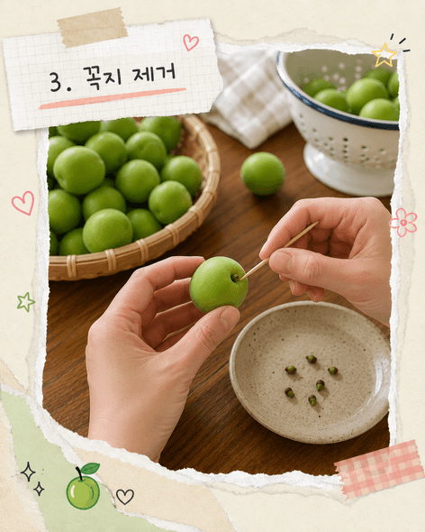 매실장아찌 담그는법