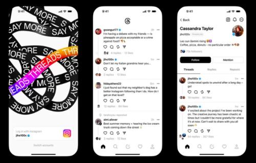 메타 스레드 (사진 bbc 참조)