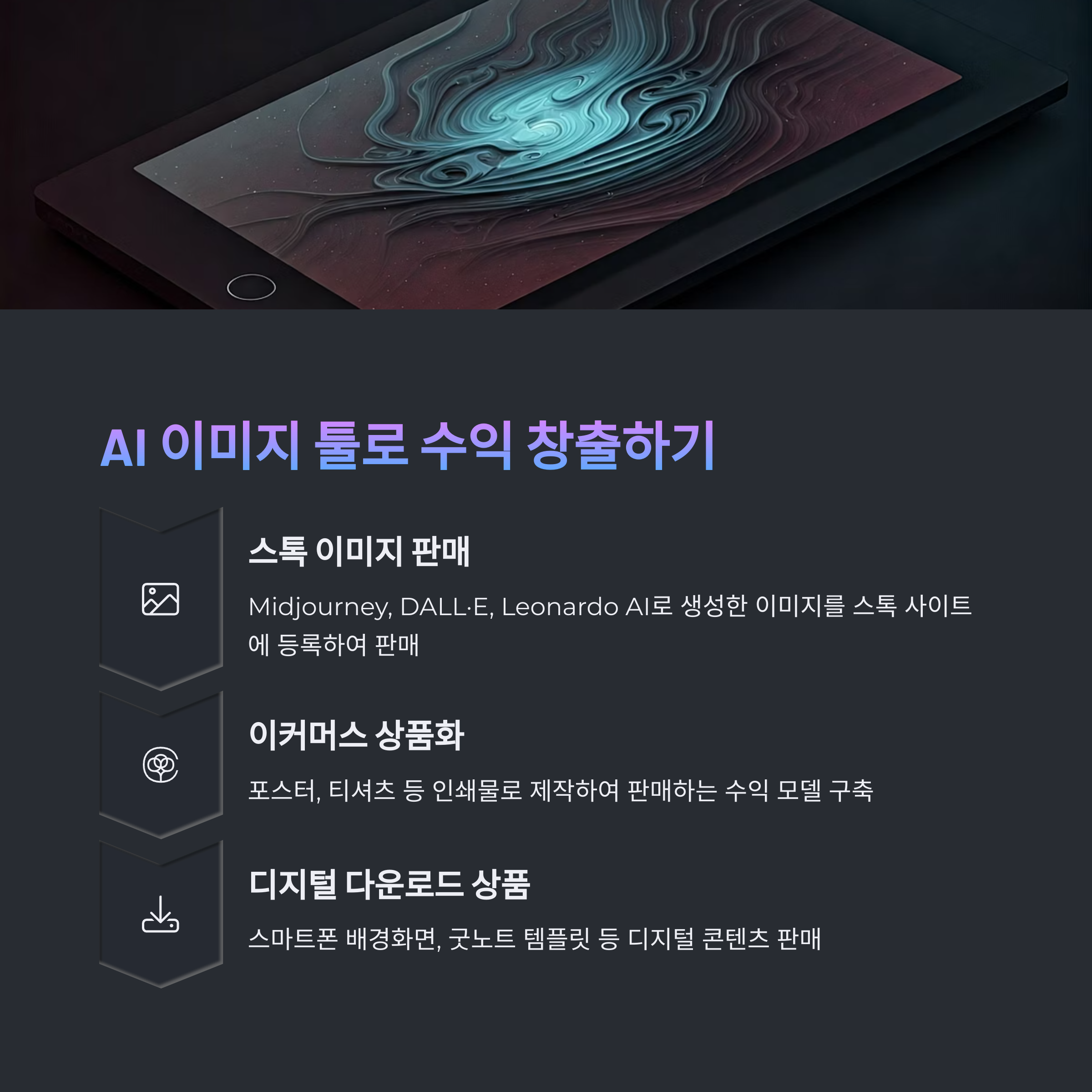 Midjourney 이미지 판매
