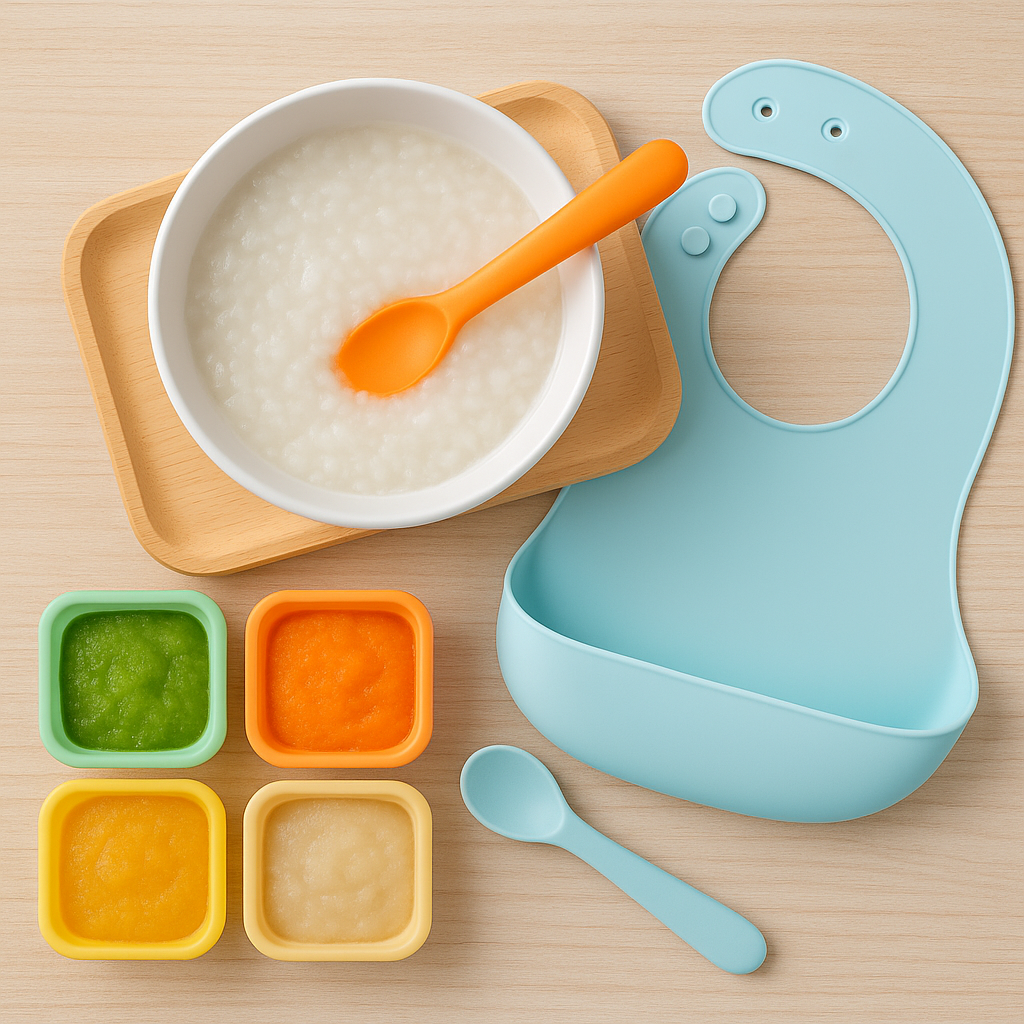 이유식 시작 시기부터 준비물까지, 완벽 가이드