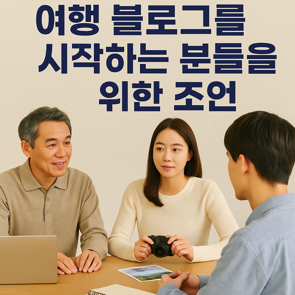 초보 여행 블로거를 위한 실전 조언, 차별화된 콘텐츠 만드는 법