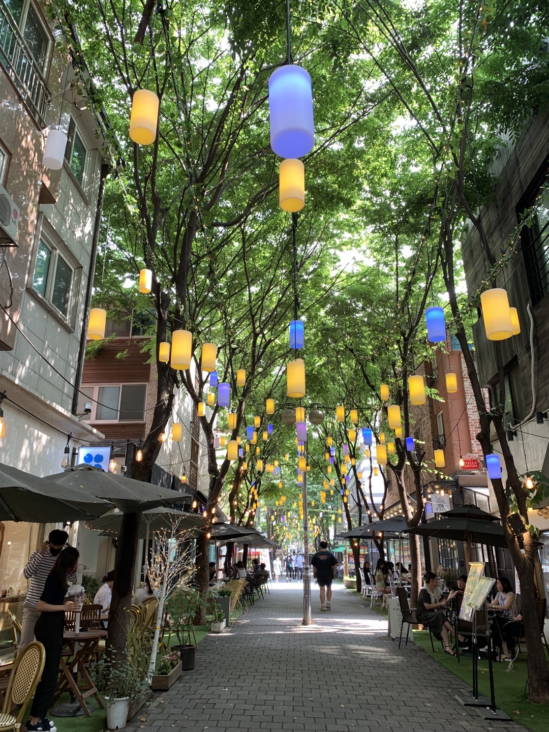 보정동 카페거리