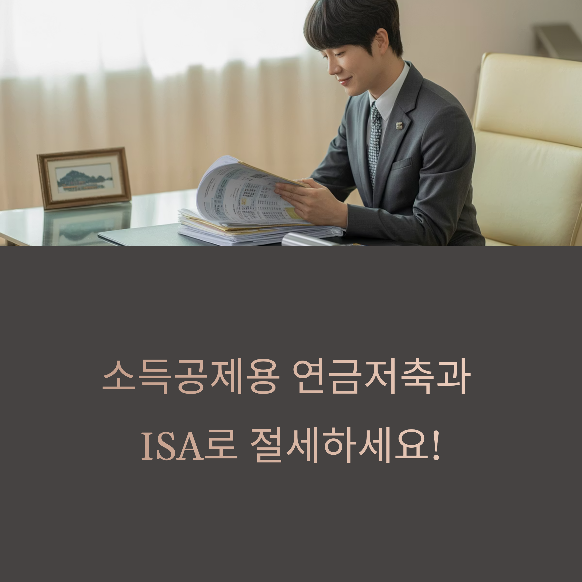 소득공제용 연금저축과 ISA