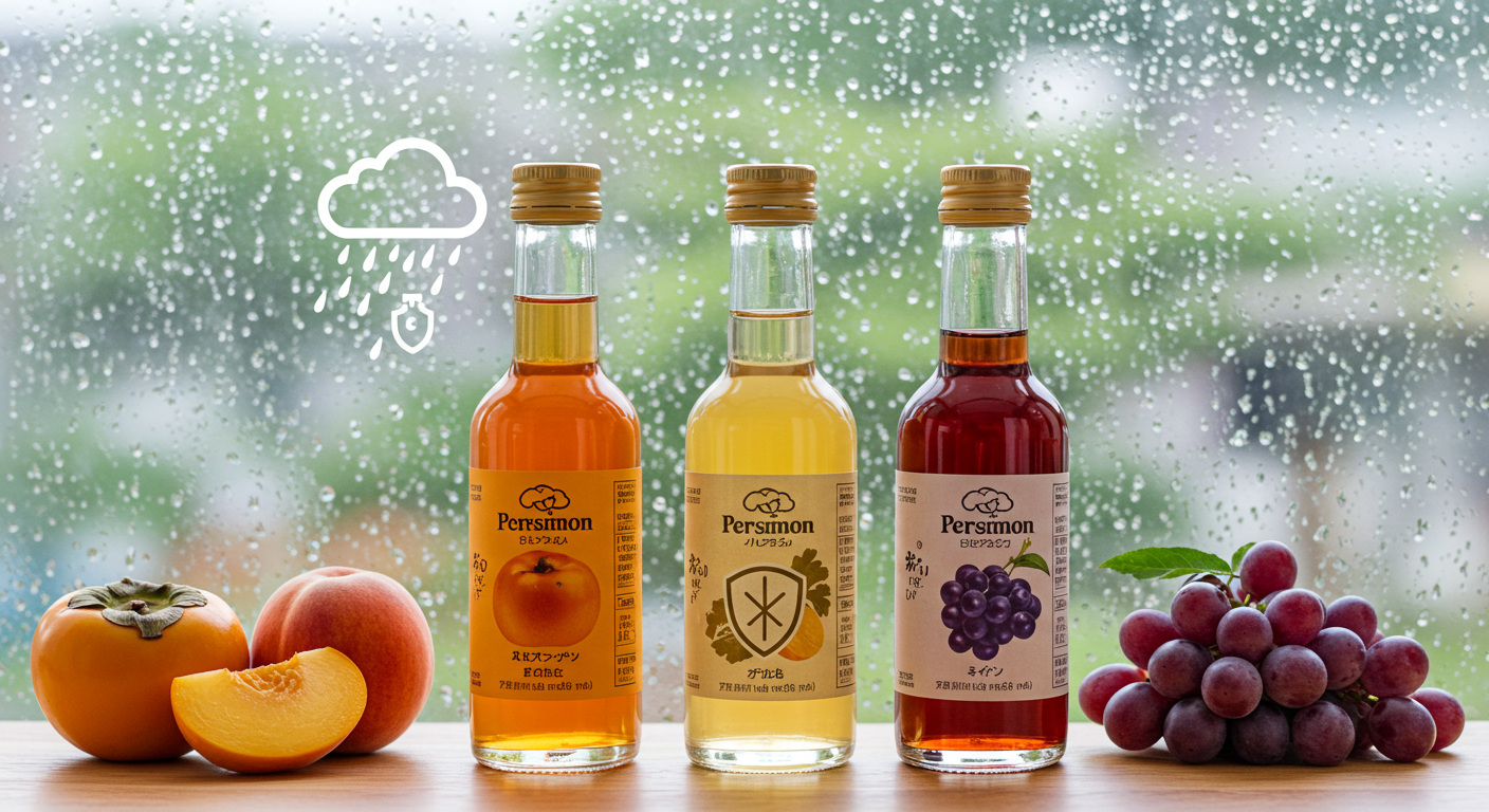 "장마철 면역강화 식초"에 대한 이미지입니다.