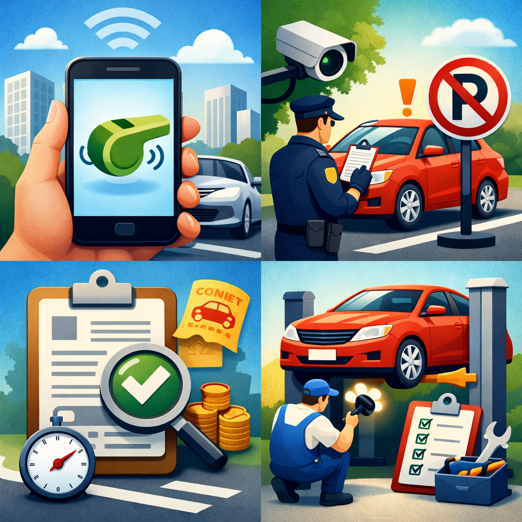 휘슬 앱 설치방법 완벽정리|주정차단속 알림·과태료 조회·자동차검사까지 한 번에 다운로드 가이드 관련 사진