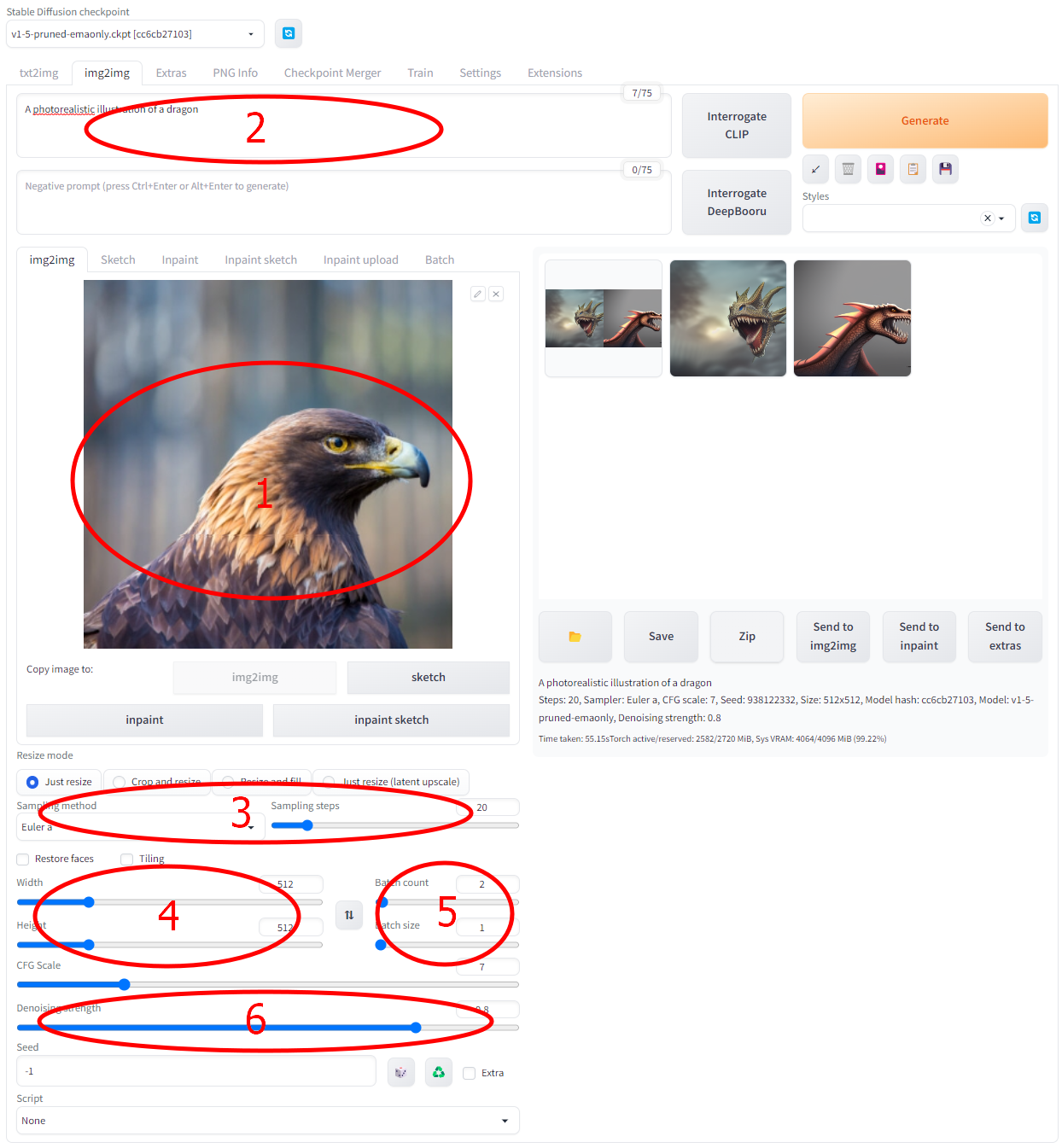 Automatic1111 img2img 사용방법