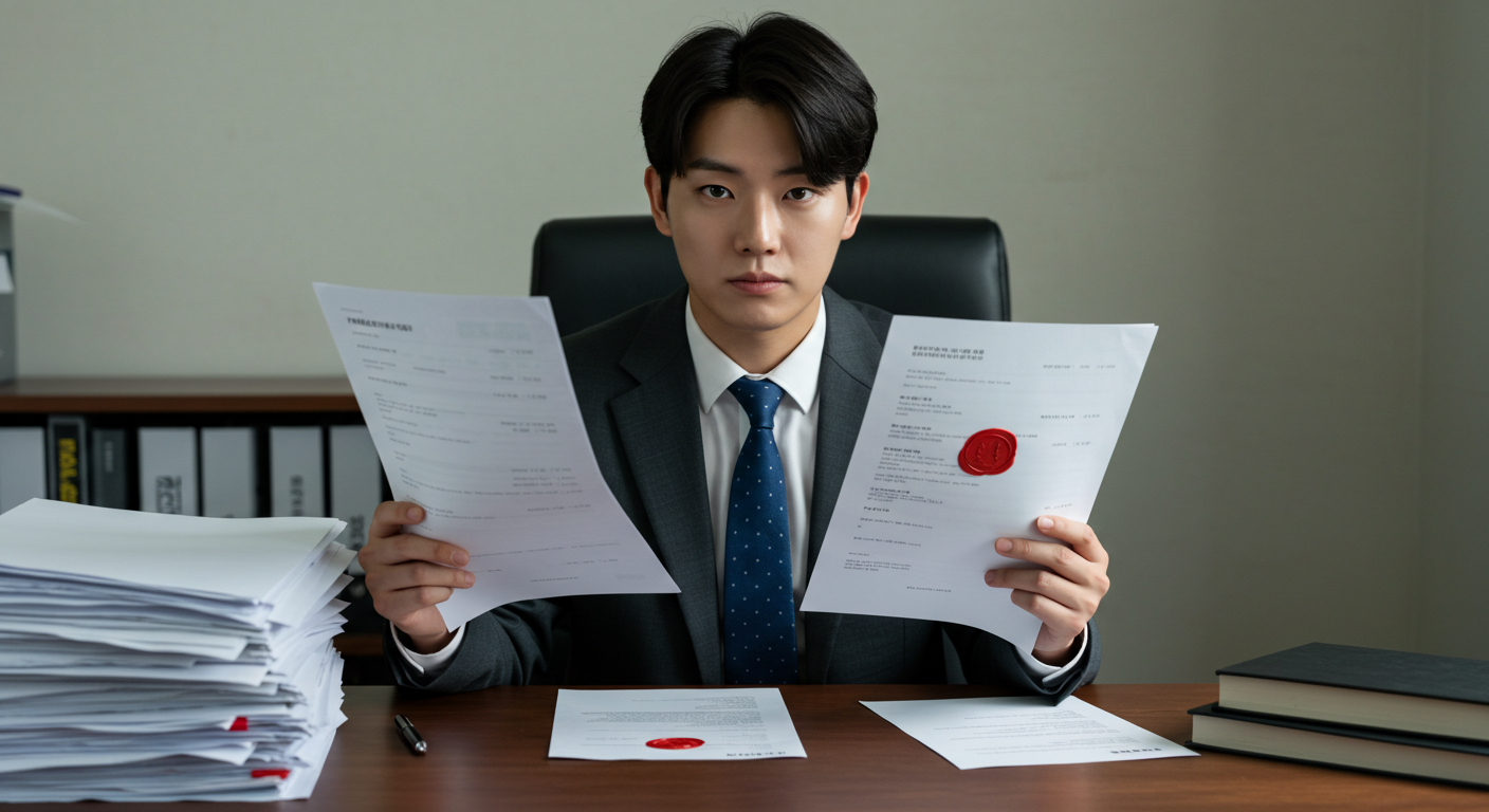 인감도장, 명의도용, 채무부존재소송