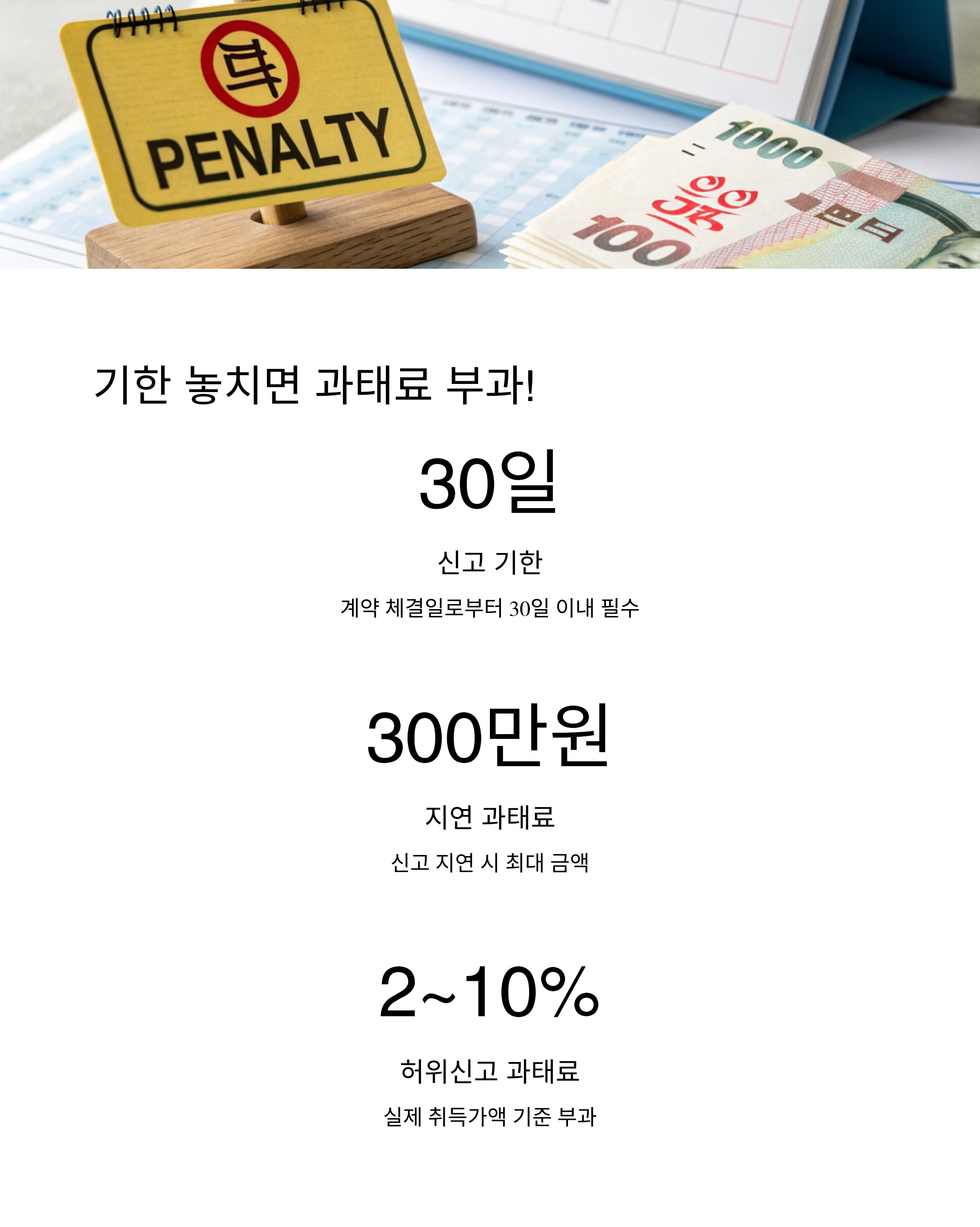 부동산실거래가 신고기한