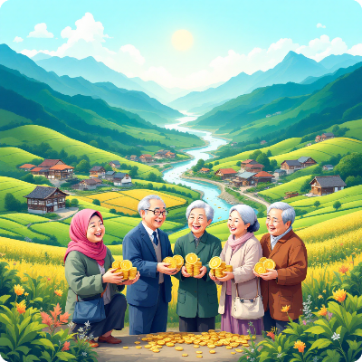 신안군 농어촌 기본소득 이미지