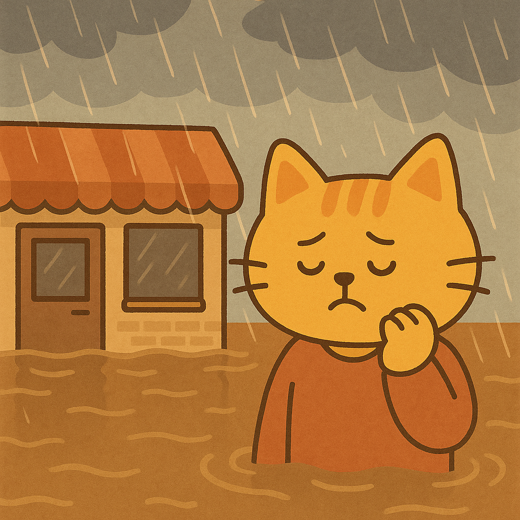 폭우로 가게 잠기셨나요?｜소상공인 침수 지원금 지금 신청하세요