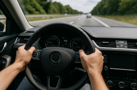 자동차 핸들 떨림