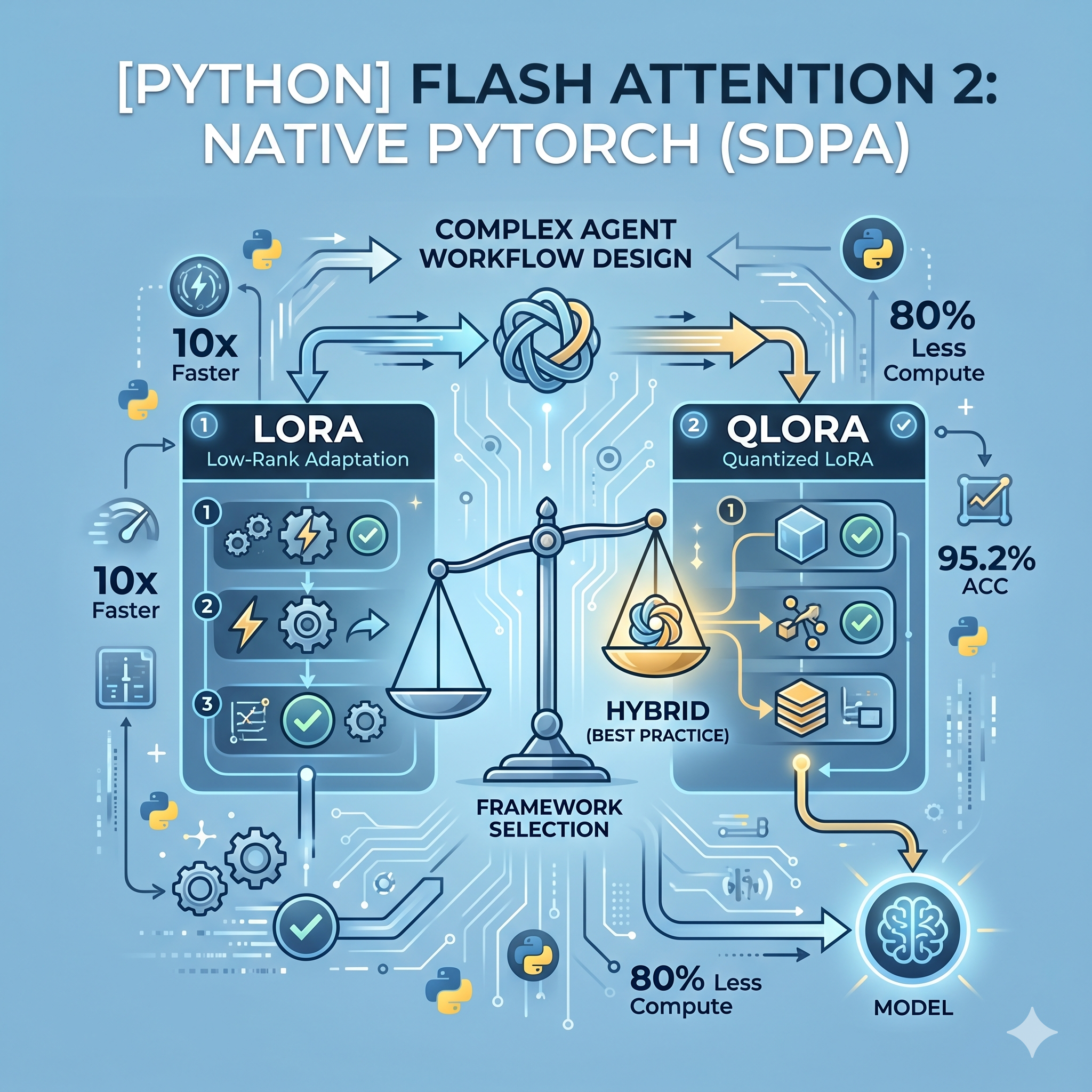 표준 Attention vs Flash Attention