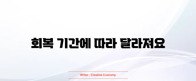 고관절 수술후 회복기간