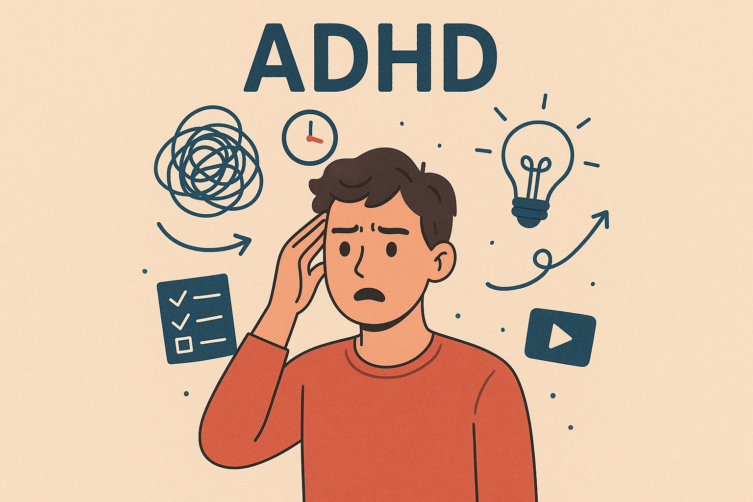 adhd 관련 이미지