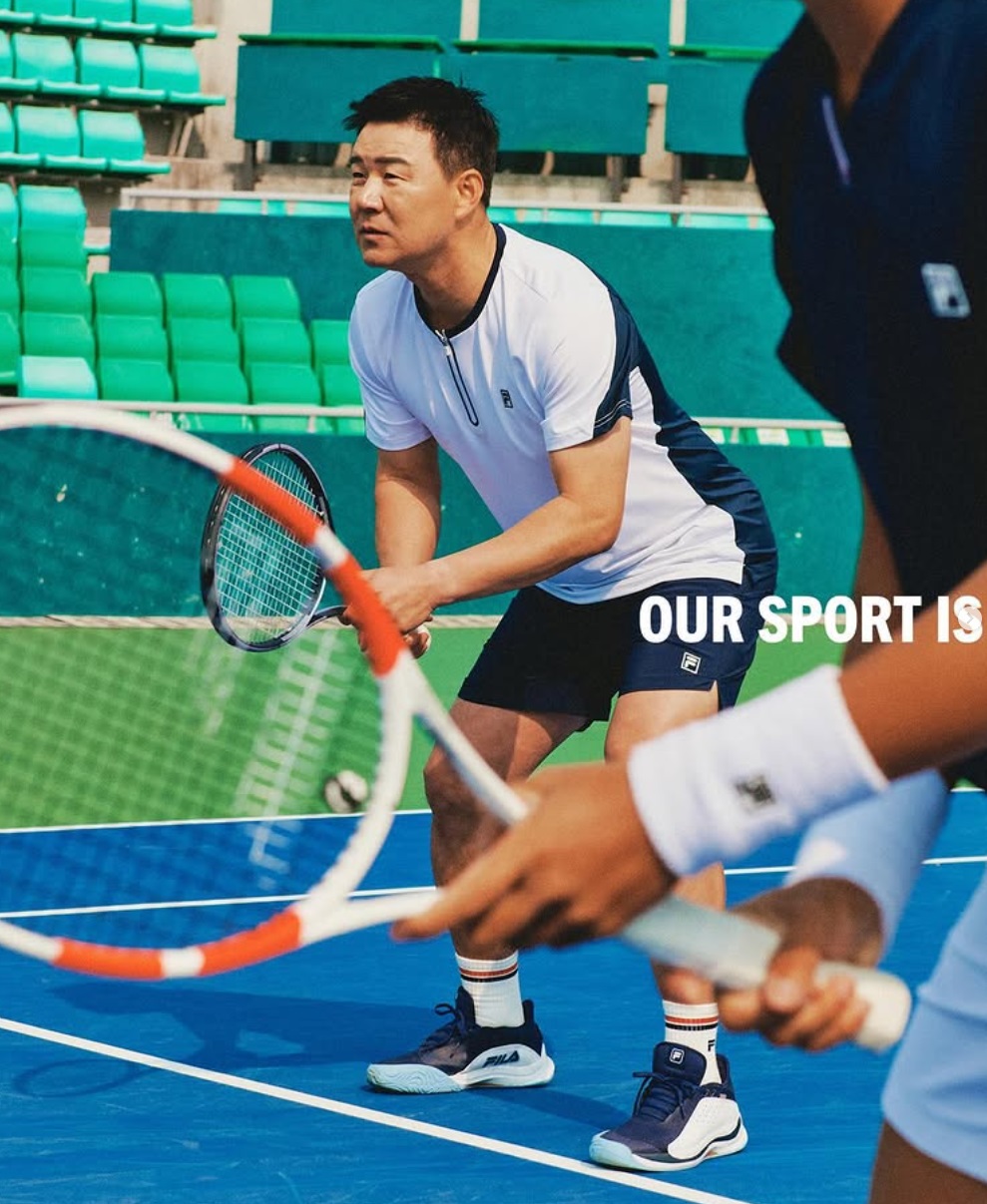 한국 테니스를 알리기 시작했던 이형택 선수 사진(현재 은퇴)