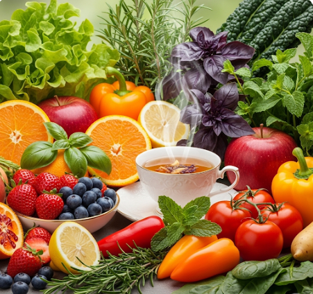 여름철 무더위 이겨내는 건강 음료 레시피 - 과일. 차, 채소