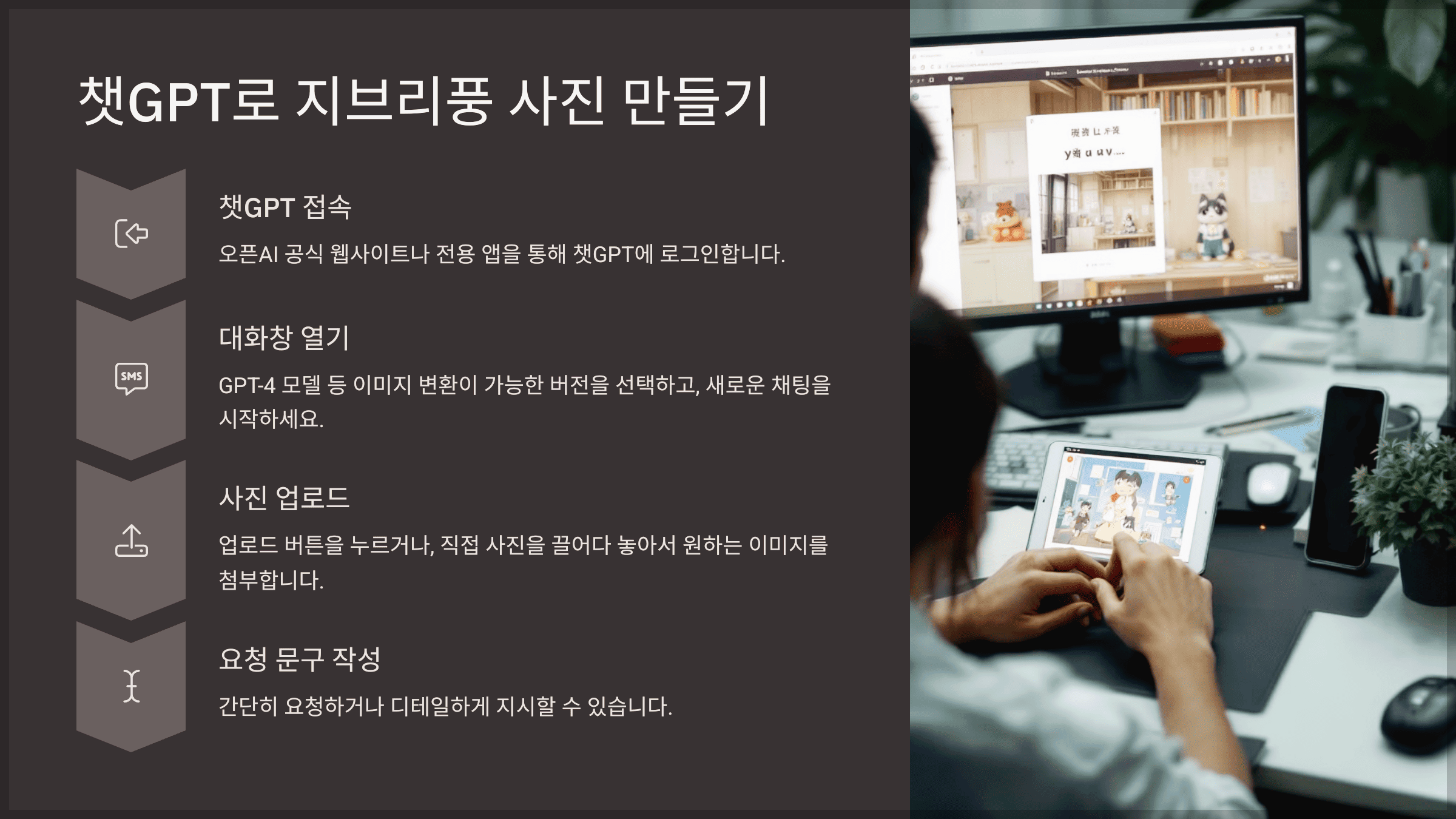 챗GPT로 지브리풍 사진 만들기
