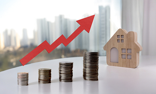 부동산 상승 이미지