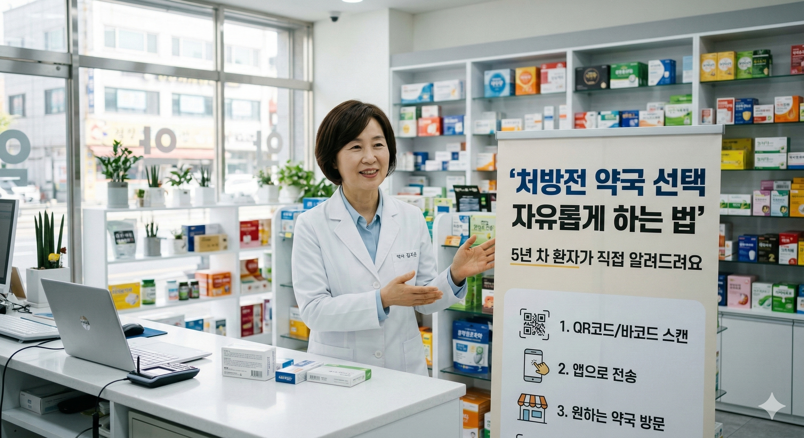 처방전 약국 선택 자유롭게 하는 법