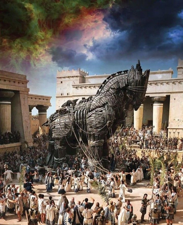 트로이의-몰락-트로이목마