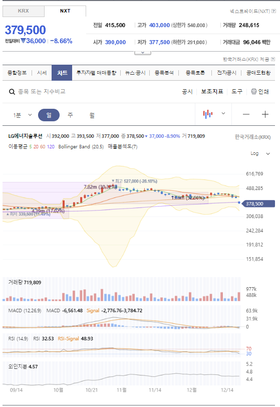 LG에너지솔루션-주가전망-차트분석
