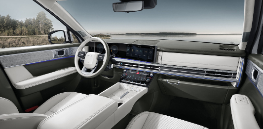 2024싼타페하이브리드 내부디자인