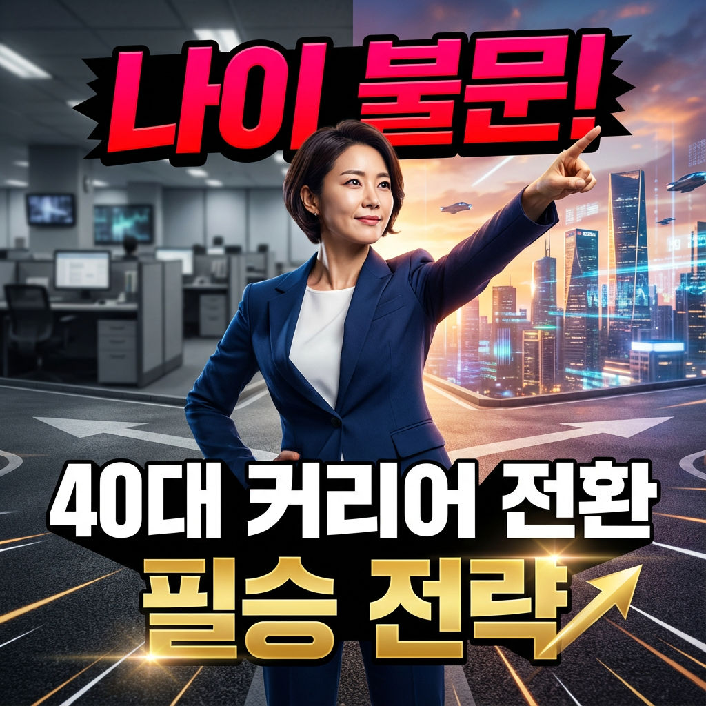 나이 불문! 40대 커리어 전환 필승 전략