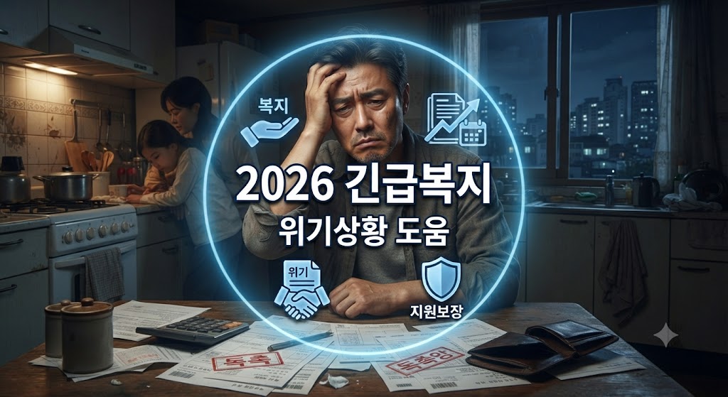 갑작스러운 실직으로 위기상황을 겪는 가정의 모습