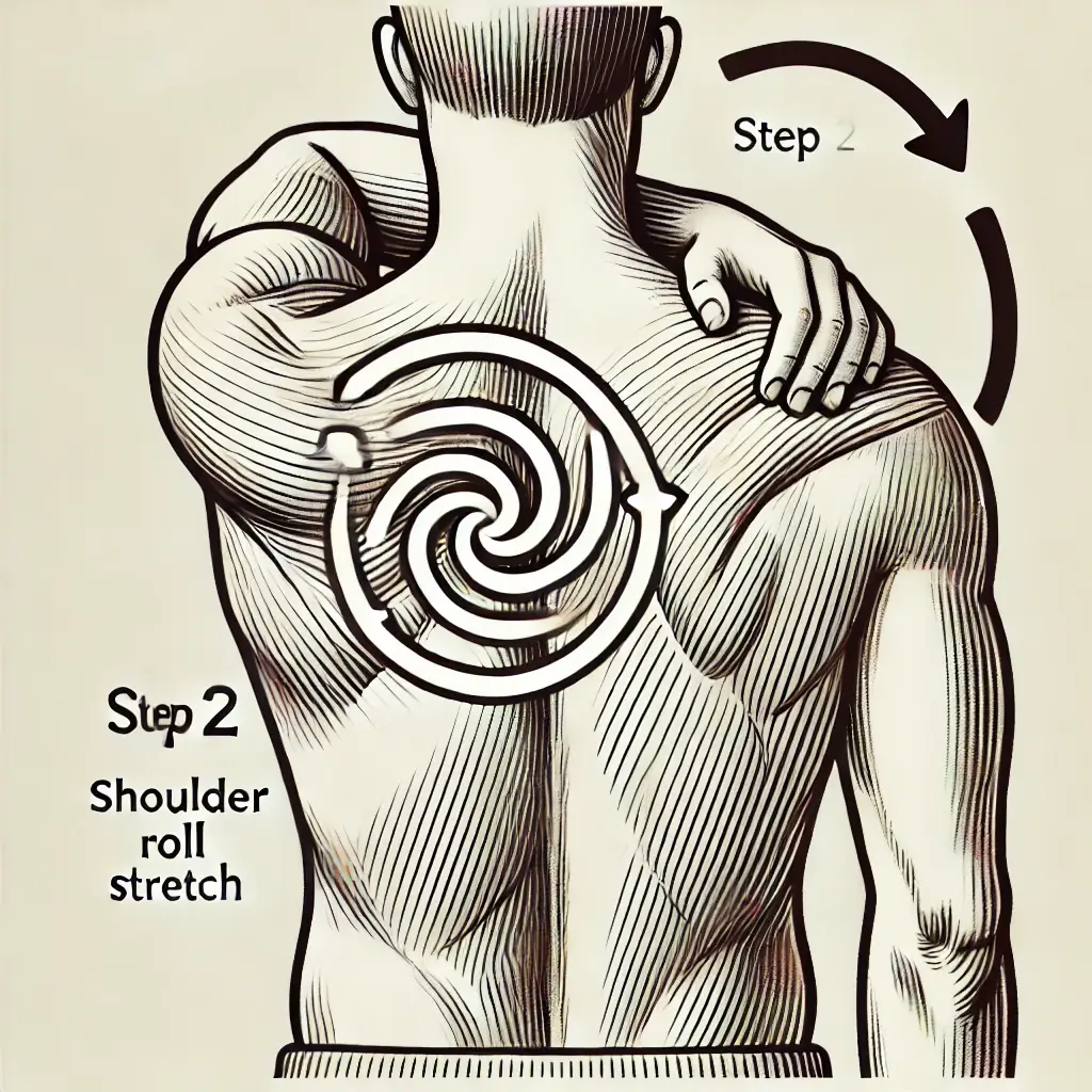 2단계. 어깨 돌리기 (1분)
