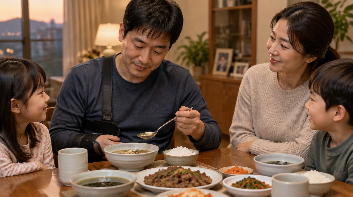 오른손 대신 왼손으로, 밥 먹고 글씨 쓰기까지의 연습 기록