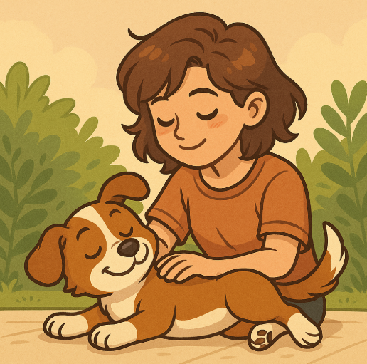 강아지 마사지 관련 사진