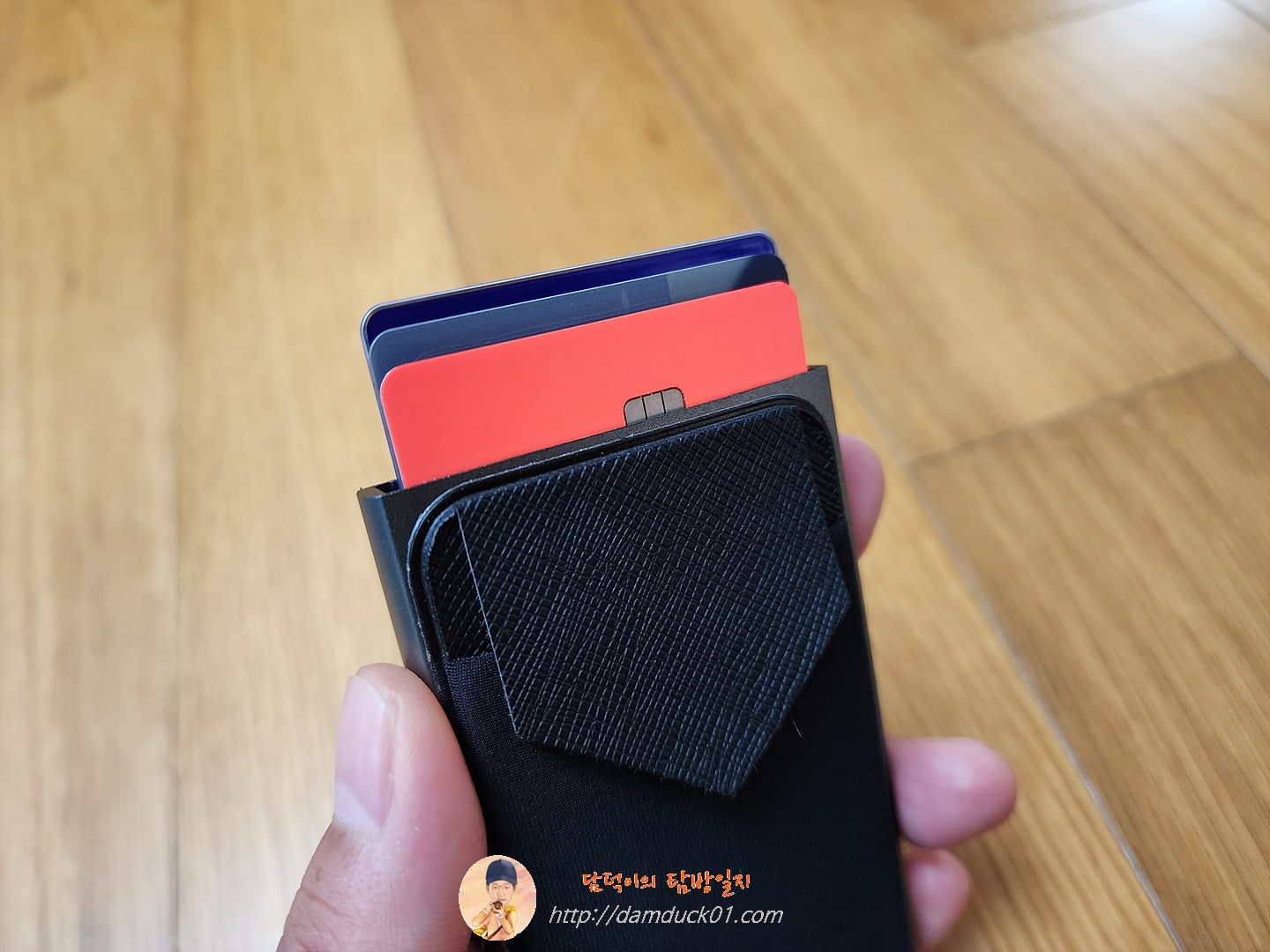 RFID 도난방지 팝업 카드 지갑