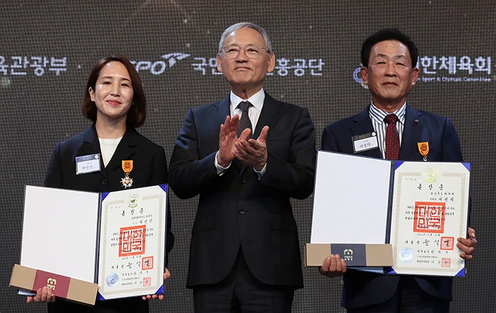 2024년 체육발전유공 포상 및 제62회 대한민국 체육상 전수식 수상자 명단 시상식 문체부 펜싱 김준호 체육훈장 청룡장 양궁 임시현