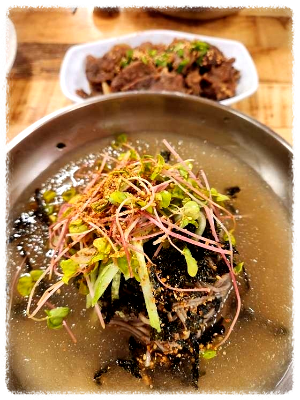 중앙탑면막국수