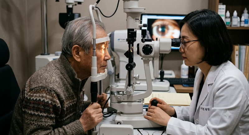 어르신 눈 건강 자가진단 — 백내장 · 녹내장 초기 증상 구분하는 법