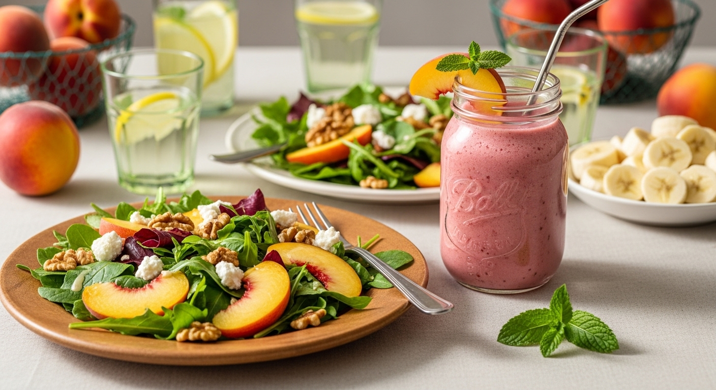 7월 제철음식 복숭아