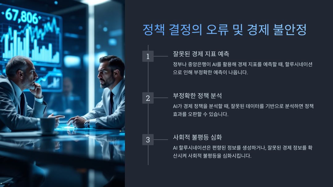 정책 결정의 오류 및 경제 불안정